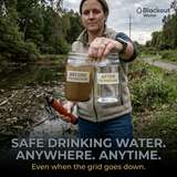 Blackout Water Survival Straw - Outdoor use